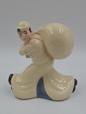VTG WWII McCoy Pottery Sailor Bank Seaman's Bank for Savings Militaria COMPLETE picture