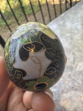 Vintage Oriental Egg Of Some Kind Vintage Collectible picture