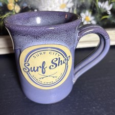 Surf City Surf Shop Deneen Pottery 2018  hand thrown 12 oz coffee tea mug 4