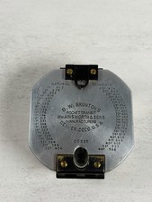 Vintage DW Bruntons Pocket Transit Compass USA Ainsworth & Sons picture