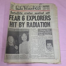 New York Post Jan 30 1978 Radiation Explorers Diane Keaton Judy Garland picture