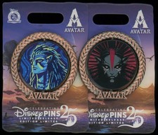 Jake Sully Varang Avatar Fire and Ash Flipper 3D Sculpted Disney Pin 182678 picture