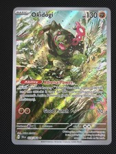 OKIDOGI 074/064 Shrouded Fable Illustration Rare Pokémon TCG  picture