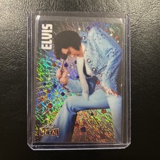 2024 Leaf Metal Elvis Presley Icon Collection Silver Shimmer 98/99 #70 picture