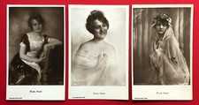 3 x actor photo postcard around 1930 Mia May (99201 picture