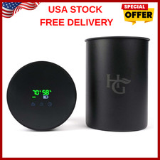 Auto-Cure Smart Jar and Vacuum Seal Curing Jar with Built in Hygrometer (2 Liter picture