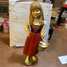 Christmas holiday Figurine. Norwegian Dress. Sturdy And Heavy picture