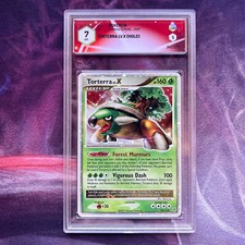 Pokemon ⭐ Torterra LV.X ULTRA HOLO DIAMOND & PEARL 🇬🇧 122/130 PSA 7 NM GRADE picture