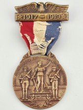 WWI Bangor PA Red Cross Service Medal 1917-1919 Pennsylvania Rare picture