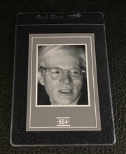 Andy Warhol Card 1991 Face To Face Guessing Game Canada Games Pop Art Artist 60s picture