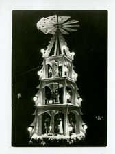 Ancient Ak Grünhain Circle Schwarzenberg Erzgebirge Christmas Pyramid 1983 07 picture