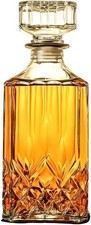 Whiskey Decanter 32oz Liquor Decanter Glass Decanter Vodka Bourbon Scotch Brandy picture