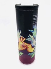 Starbucks American Sign Language ASL Yiqiao Wang Stainless Steel Tumbler 16 oz picture