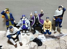Golden Kamuy Figure Set of 6 Authentic Collectible Anime Toys for Fans picture