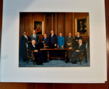 US Supreme Court Original Official Oversize 1991 Thomas Rehnquist by Ken Heinen picture