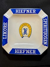 Vintage German HIEFNER Horseshoe Advertising Ashtray E&A Böckling Bavaria 5.5