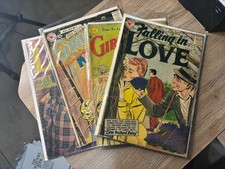 Girls' Love Stories DC Golden/Silver Age Romance COMICS LOT OF 4 picture