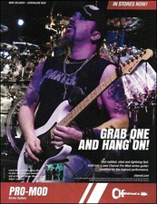 Adrenaline Mob Mike Orlando Charvel Pro-Mod guitar advertisement 2014 ad print picture