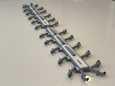 1:400 Scale Model Airport Terminal, Comes With 26 Adjustable Jetbridges. picture