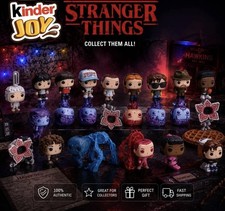 Kinder Joy Stranger Things Complete Set of 24 Figurines 1.3” picture