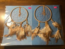 GENUINE LAKOTA SIOUX DREAM CATCHER ~ ST JOSEPH’S INDIAN SCHOOL ~ Lot Of 2 NIP picture