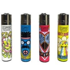 4 - Clipper Reusable Lighters - Be Hippie picture