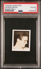 1948 KELLOGG'S PEP BASKETBALL GEORGE MIKAN PSA 6 picture