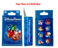 New 2014 Mystery Disney Pin Box SEALED Sorcerer Mickey Minnie Chip Dale Pluto + picture