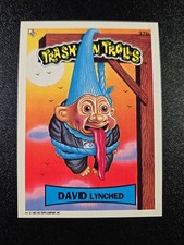 David Lynch Twin Peaks Dune Blue Velvet Card Trashcan Trolls GPK Spoof 1992 picture