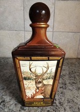 Vintage Jim Beam Decanter - James Lockhart - White Tail Deer  1982  EMPTY Bottle picture