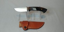 Vintage BenchMark USA Fixed Blade Knife & Sheath picture