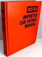 MOTOR Imported Car Repair Manual 1976-1981 *VERY GOOD* picture