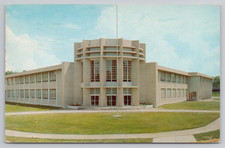 Vintage 1959 Postcard Hawkins Junior High School Hattiesburg Mississippi picture