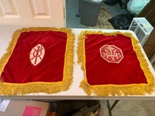 VINTAGE CATHOLIC CHURCH ALTAR PULPIT FALL Lot of 2 picture