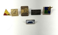Vintage Telecommunications, Technology Companies, OSA & More - Lap Pin Lot of 6 picture