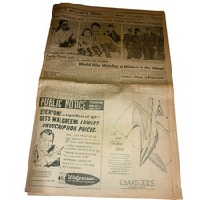 Denver Post Nov 25 1963 Newspaper JFK Assassination Furrs Grocery Pepsi Ad picture