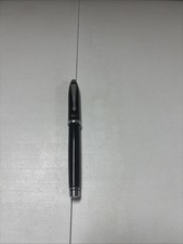 Vtg Barrington Black Rollerball Pen Made in Germany , With New EnerGel Refill picture