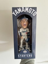 SAMTY Yoshinobu Yamamoto Dodgers 2025 Starters World Champion Bobblehead 2/4 picture