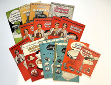 Lot of 12 Vintage 1950s SUNBEAM MIXMASTER Mixer Instruction Booklet Cookbook picture