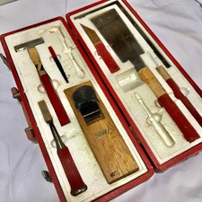 Japanese Carpenter Tool Set Kakuri Woodworking Kit Vintage Tools Japan picture