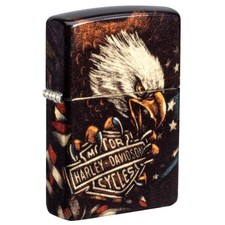 Zippo 2026 Harley-Davidson Limited Edition Lustre Tumbled Brass 540 Fusion 47170 picture