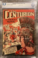 Centurion Of Ancient Rome CBCS 5.5 Golden Age 1958 Rare Iron Man picture