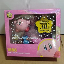 Nendoroid 1883 Kirby 30th Anniversary Ver Anime Figure Set Extra Face Parts picture