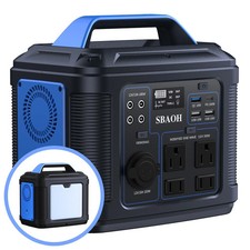 Portable Power Station, 300W 296Wh Solar Generator 80000Mah Lithium Battery picture