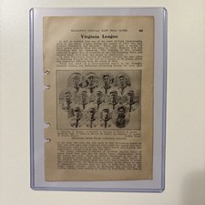 1913 Newport News VA Baseball Team Picture Rare Antique Virginia League picture