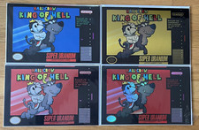 Lot of 4: 2023 Comic Book Hail Crow King of Hell #1 Super Mario World Bird City picture