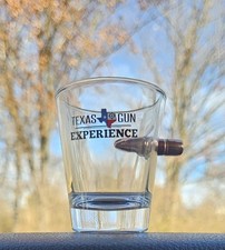 BenShot Shot Glass Real .308 Bullet 2oz Handmade in USA Texas Gun Experience picture