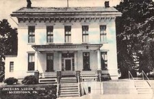 Myerstown Pennsylvania American Legion Home Antique Postcard K48390 picture