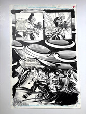 Warlock And The Infinity Watch 24 Pg 17 Original Art By Grindberg. Jim Starlin picture