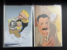 Invincible #1 & #2 (2003) FIRST PRINT Complete Interiors - NO COVERS - Rare picture